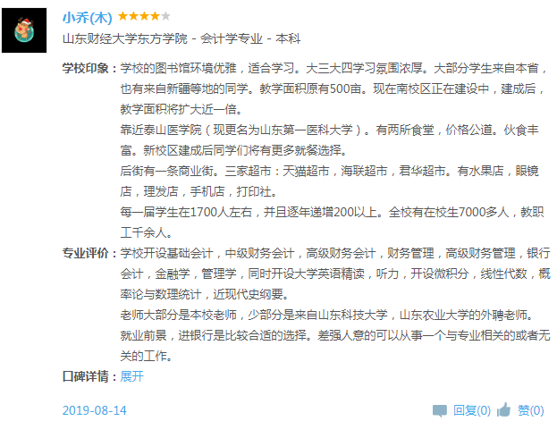 山東財經大學東方學院怎么樣 是幾本?