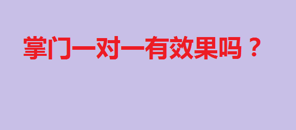 掌門一對一有效果嗎?掌門一對一的收費標準